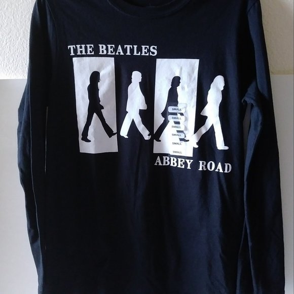 The Beatles Other - The Beatles Long Sleeve Small Black Shirt Abbey Rd